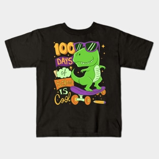 100 day of school is cool Kids T-Shirt